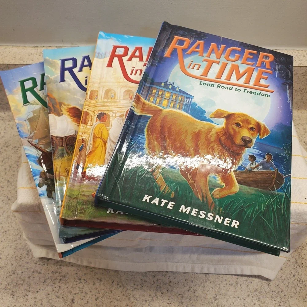 4 Ranger in Time Series Books Hardcover Homeschool History By Kate Messenger